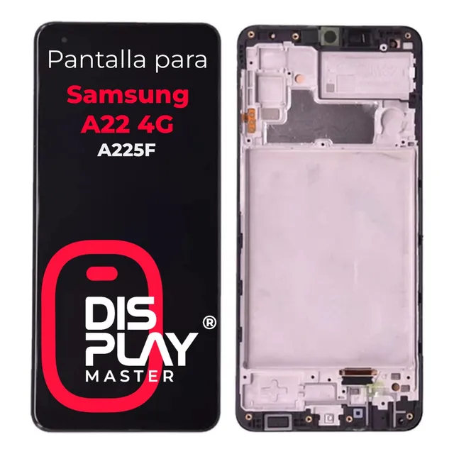 Pantalla Display Para Samsung A22 4g A225f Oled Con Marco