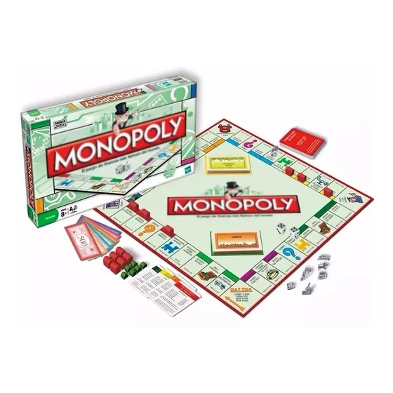 Juego Monopoly Clasico Int 818 Original Hasbro