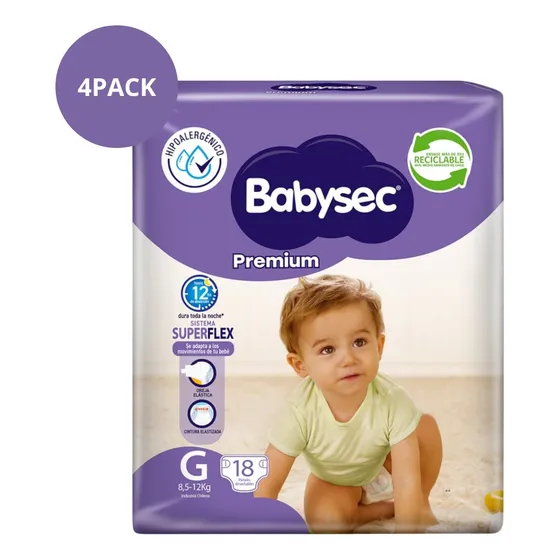 Babysec Premium Talla G 72und