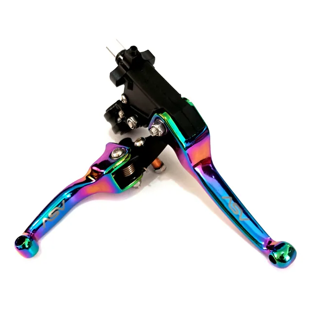 Maniguetas Asv Abatibles Universal Para Moto