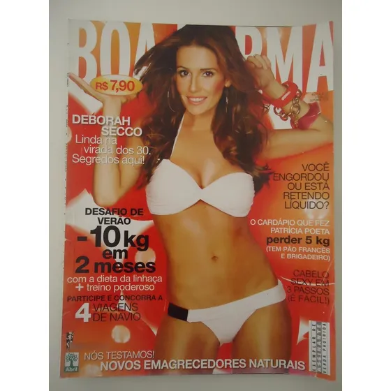 Boa Forma #271 Ano 2009 Deborah Secco