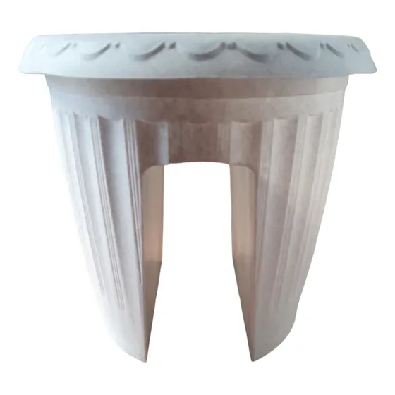 Macetero Jardinera Colgante Balcón Baranda Plástica 32cm