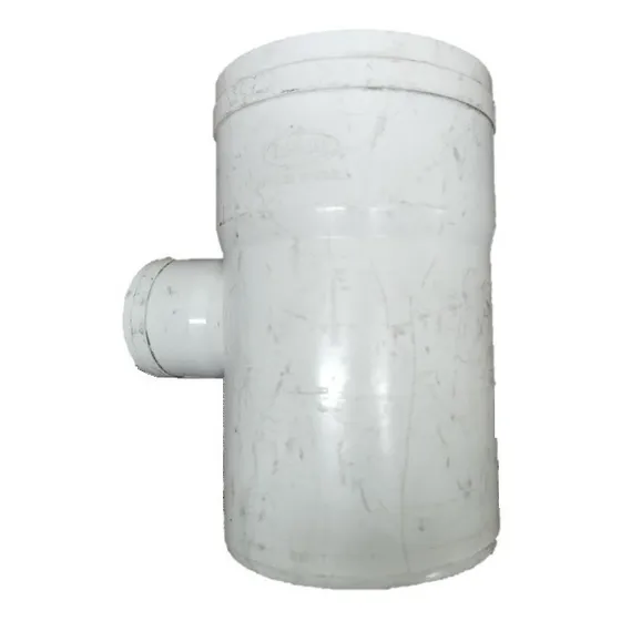 Tee Uraplast 4 Pulgadas Reduccion A 2 De 87°/180mm