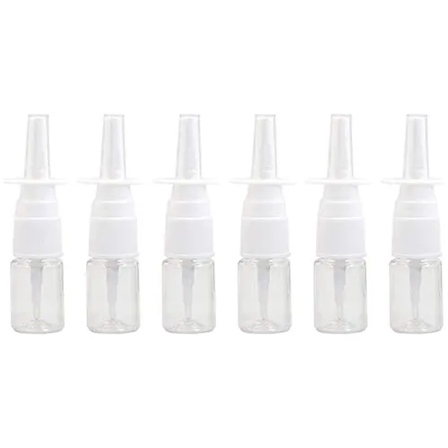 12 Minibotellas De Plástico Para Aerosol Nasal, 5 Ml, Portát