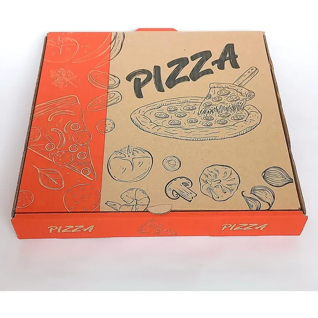 Caja De Pizza 40x40 (paquete De 30 Und)