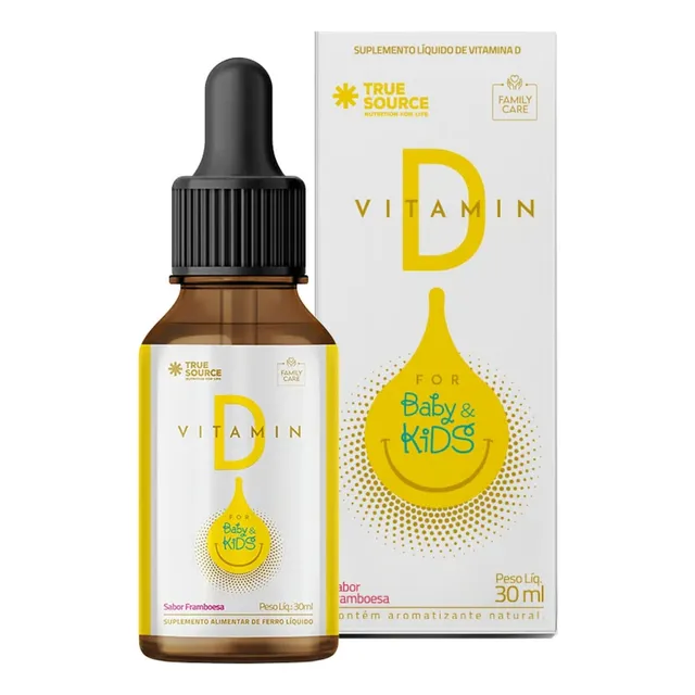 Multivitamínico Vitamin D Liquido 30 Ml True Source