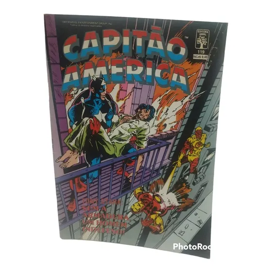 Formatinho Capitão America 119  Milhares Titulos Disponiveis
