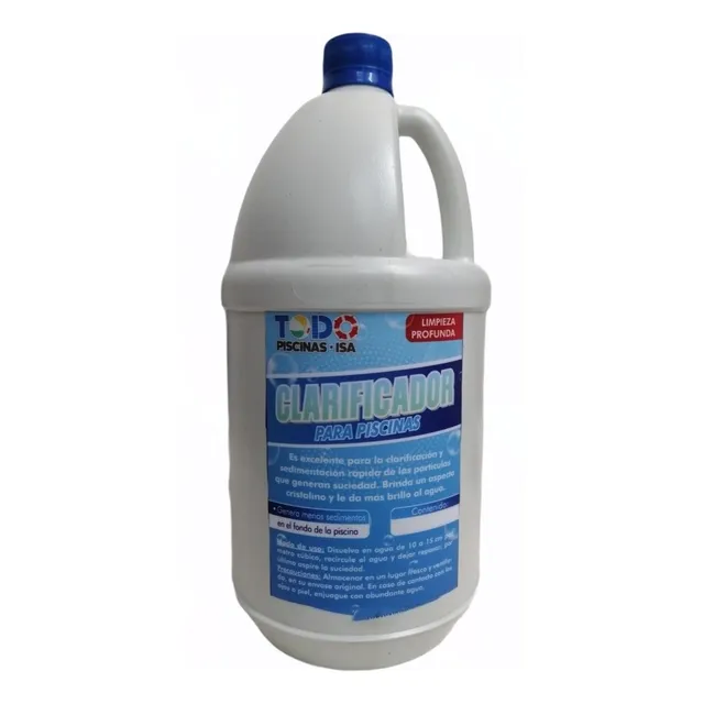 Clarificador Para Piscinas Y Agua 4lt