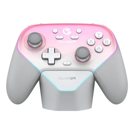 Gamesir Super Nova Bundle Edition Color Rosa Controlador Inalámbrico Con Efecto Hall Nintendo Switch Support