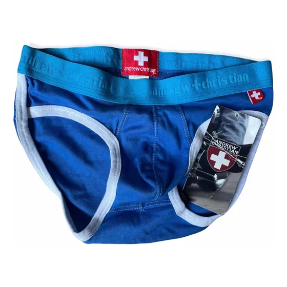 Interior Nuevo Originalde La Marca Andrew Christian Talla M