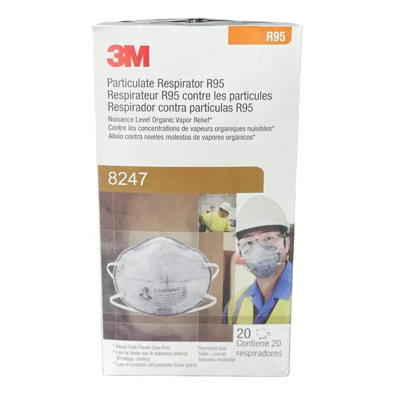 Mascarilla 8247 Para Soldadura Y Vo R95 (20und) 3m