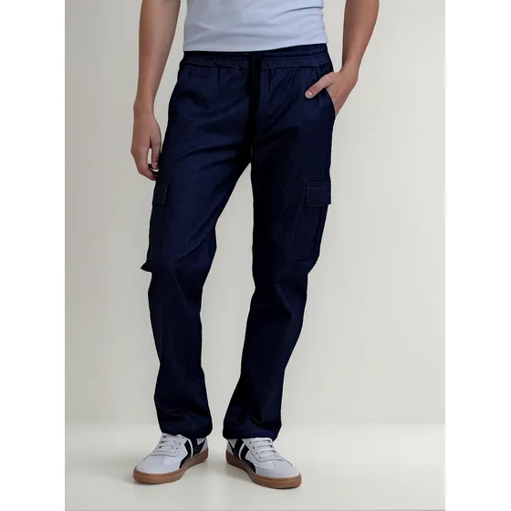 Pantalon Hombre Bengalina Azul Lauper Sport