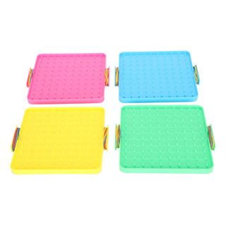 Pegboard Teaching Aids, 4 Piezas, Tablas De Uñas, Juguetes, Pegboard Teaching Aids, 4 Piezas, Tablas De Uñas, Juguetes,