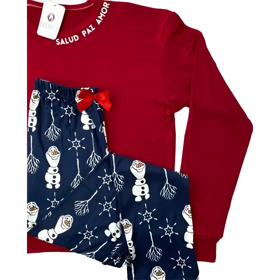 Pijama Conjunto Unisex Navidad Mono Sweter Niñas Y Niños