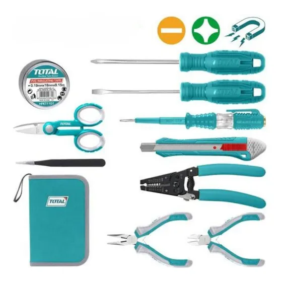 Set De Herramientas Electricas 11pcs Total