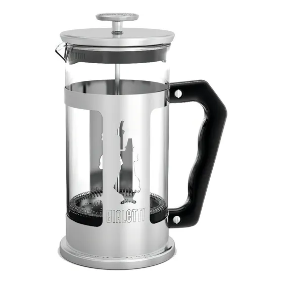 Cafetera Bialetti Preziosa 3 Cups acero inoxidable prensa francesa