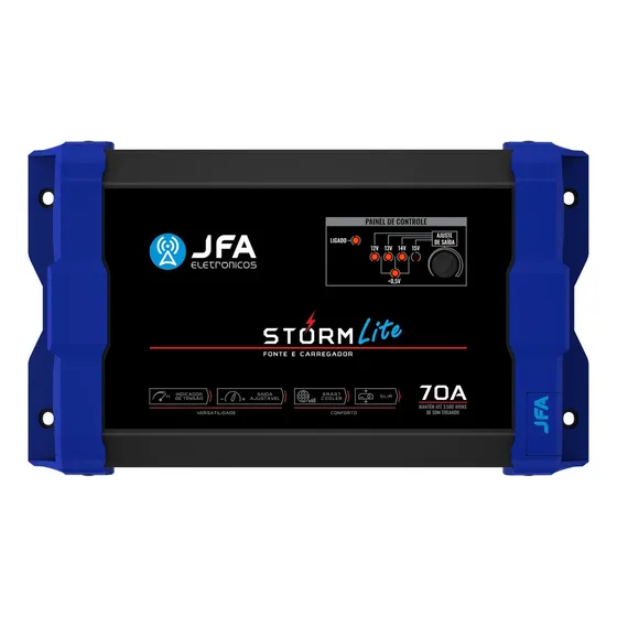 Fonte Automotiva Jfa Storm Lite 70a Bivolt Carregador