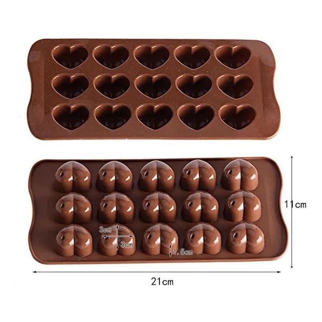 Moldes Chocolate Silicona   Repostería Fondant  Gelatina