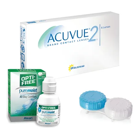 Lentes De Contato Acuvue 2 - Entrega Rápida + Brindes
