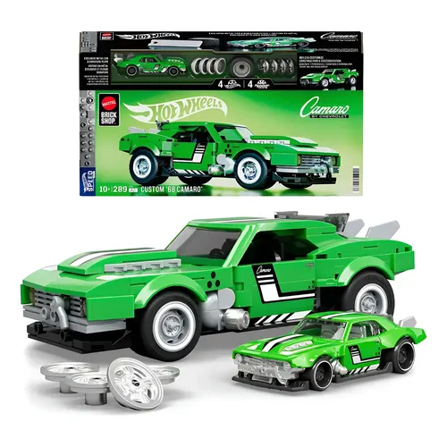 Hot Wheels Brick Shop Speed 68 Custom Camaro | Frete grátis