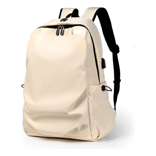 B Mochila Curva À Prova D'água Com Carregamento Usb