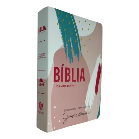 Bíblia De Estudo Joyce Meyer - Abstrata, De Sociedade Bíblica Internacional / Joyce Meyer. Editora Bello Publicações, Capa Mole, Letra Padrão