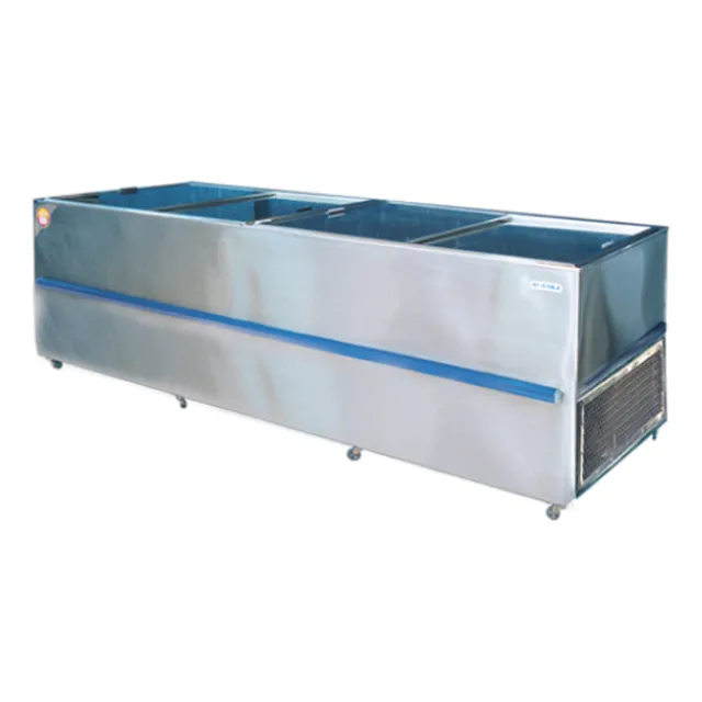Freezer Ilha Para Congelados Inox