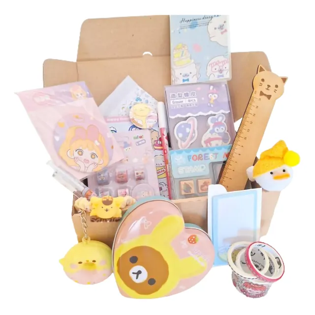 Kawaii Mystery Box Caja Kawaii Sorpresa 20 Productos Cute