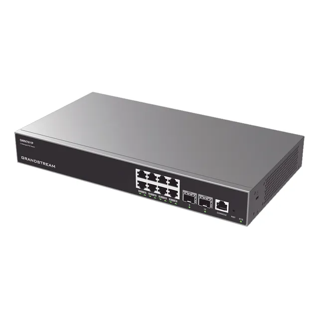 Switch Poe+ Administrable 8ptos 10/100/1000mbps 2 Ptos Sfp+