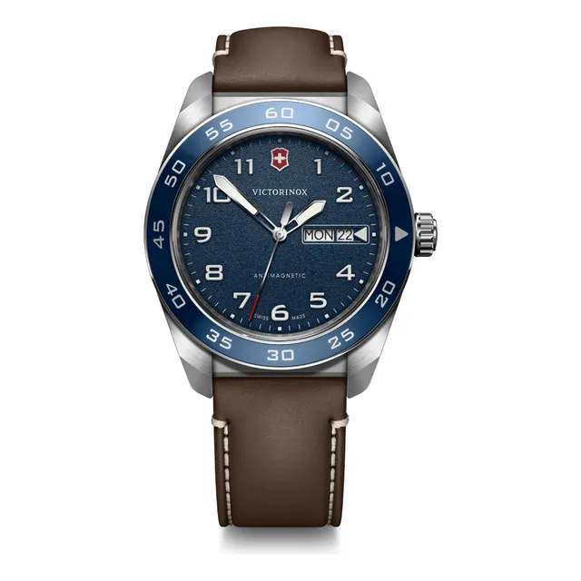 Reloj Victorinox Swiss Army Quartz Dial Azul