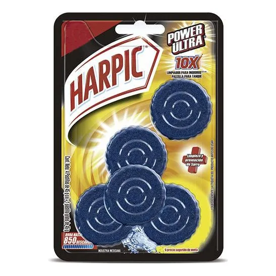 Harpic Pastilla Estanque Inodoro Power Plus 5 Unid