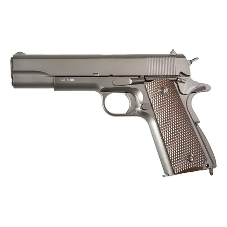 Pistola Kwc Colt 1911 Full Metal + 500 Postones 4.5 + 5 Co2