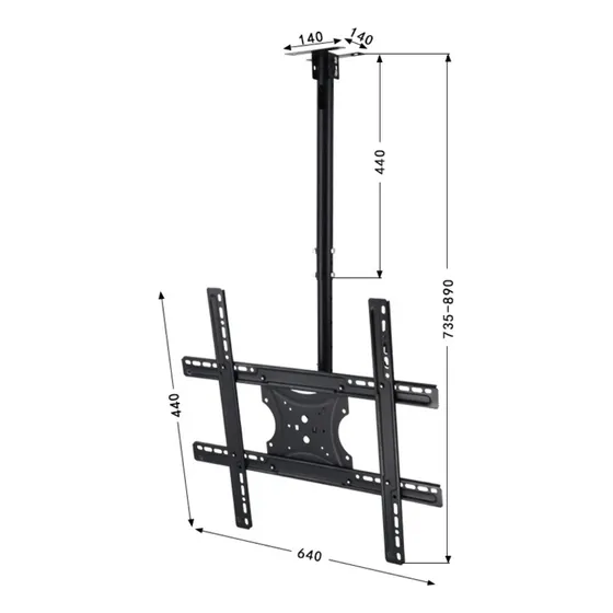 Soporte Base De Techo Para Tv De 42 A 65 Pulgadas 