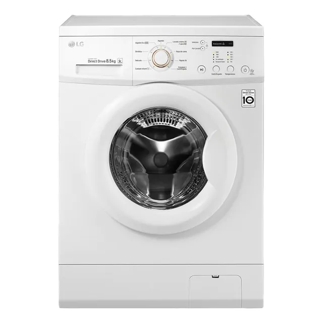 Lavarropas LG Inverter Wm85we6 8.5kg 1200 Rpm