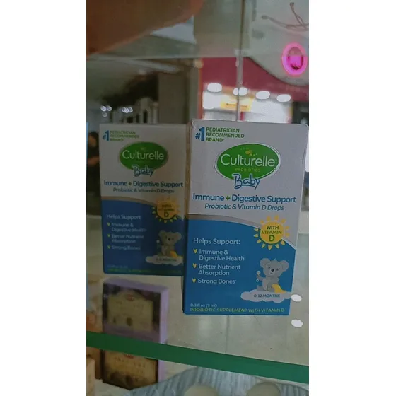 Culturelle Gotas Para Bebés Cn Vitamina D Pobioticos
