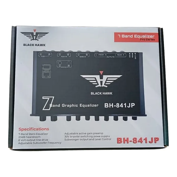 Previo Ecualizador 7 Bandas Black Hawk