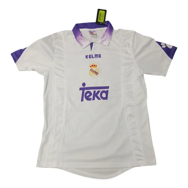 Camiseta Real Madrid #8 Mijatovic Temporada 1997