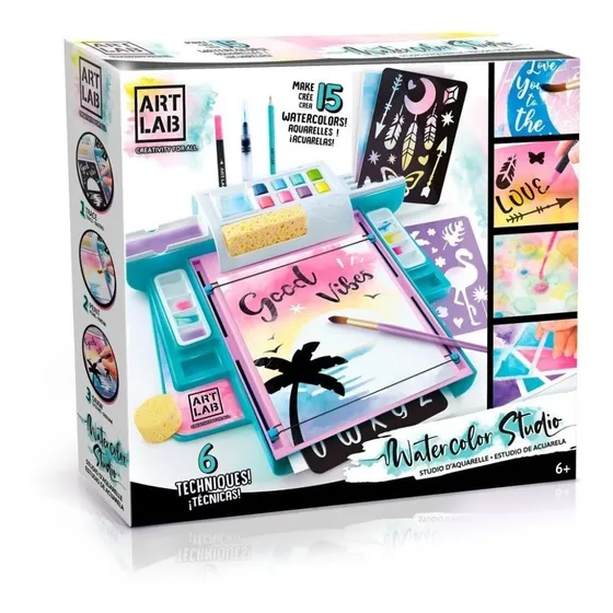 Estudio De Pintura Acuarela Canal Toys 