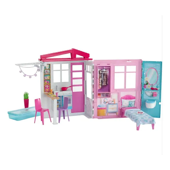 Casa De Barbie 4 Áreas De Juego