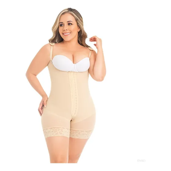 Faja Corta Con Espalda Cubierta  Colombiana Original Nueva