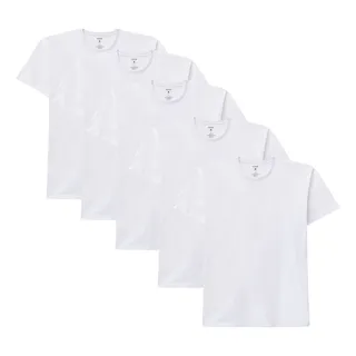 Kit 5 Camisetas BĂĄsicas Masculina Malwee 100% AlgodĂŁo Kit 5 Camisetas BĂĄsicas Masculina Malwee 100% AlgodĂŁo