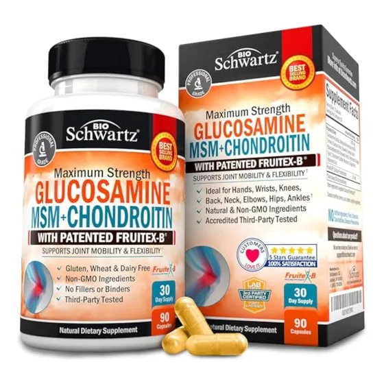 Articulación De Triple Fuerza Con Glucosamina Y Condroitina