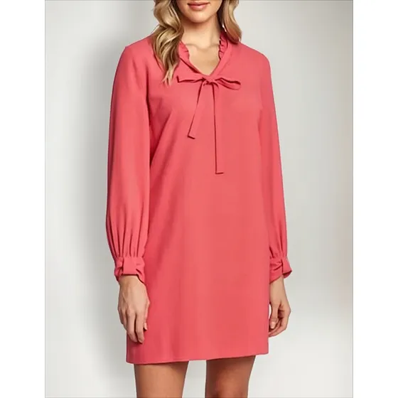 Vestido Dama Manga Larga Cece Us Premium Brand Con Etiqueta