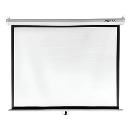 Telón Retráctil Micron 60  - Pantalla 4:3 Proyector