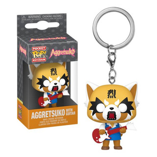 Llavero Funko Pop Aggretsuko With Guitar - Sanrio Llavero Funko Pop Aggretsuko With Guitar - Sanrio