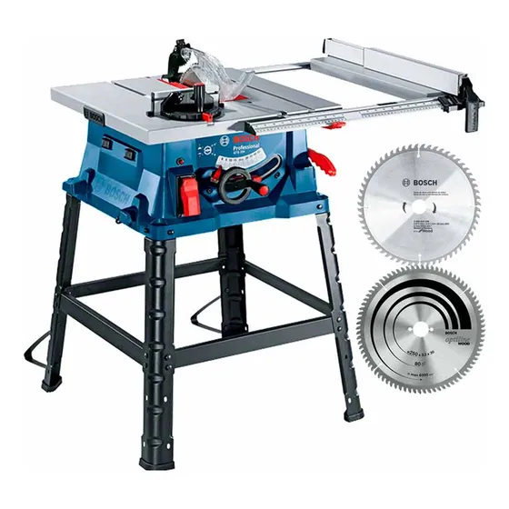 Serra Circular De Bancada 10pol 1800w C/ 2 Discos Gts 254 Bo