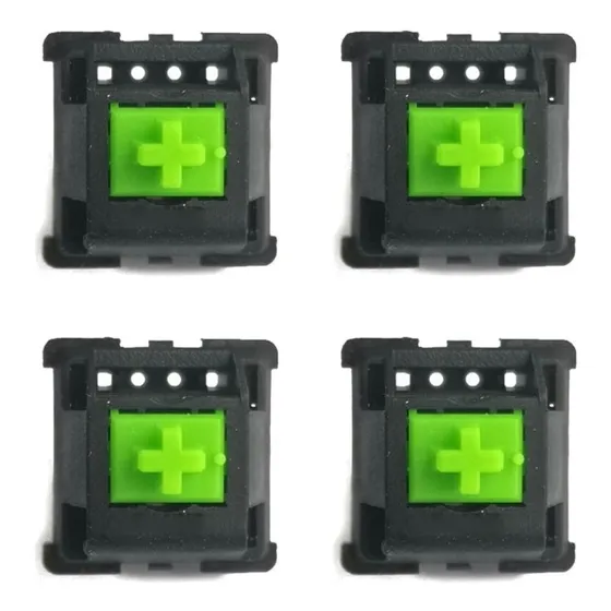 4pcs Durável Verde Rgb Switches 3 Pin Para Razer Blackwidow