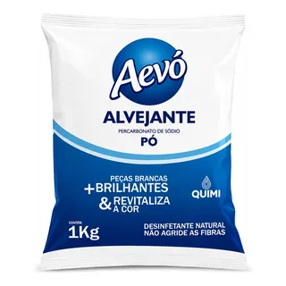 Percarbonato De Sódio Tira Manchas Alvejante Sem Cloro 1 Kg 1kg