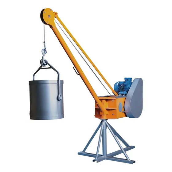 Pluma Grúa 300kg - Diésel Kama 10hp
