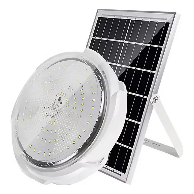 Lampara Solar Recargable 100w Para Zonas Sin Luz